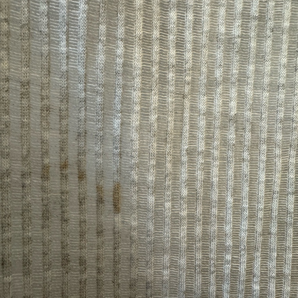 Gray Ribbed Long Sleeve Top - Picture 6 of 6